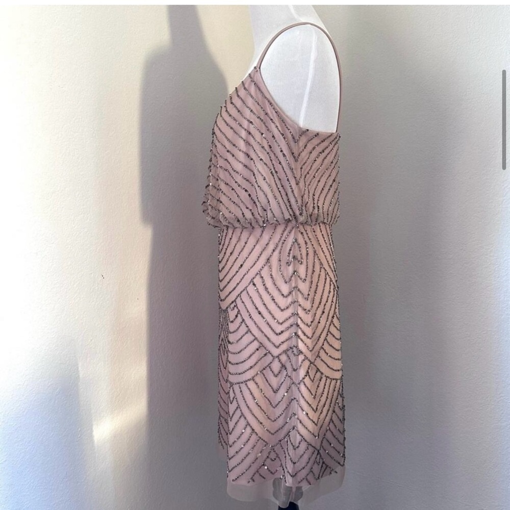 Adrianna Papell Beaded cocktail dress in size 4 - Picture 4 of 16